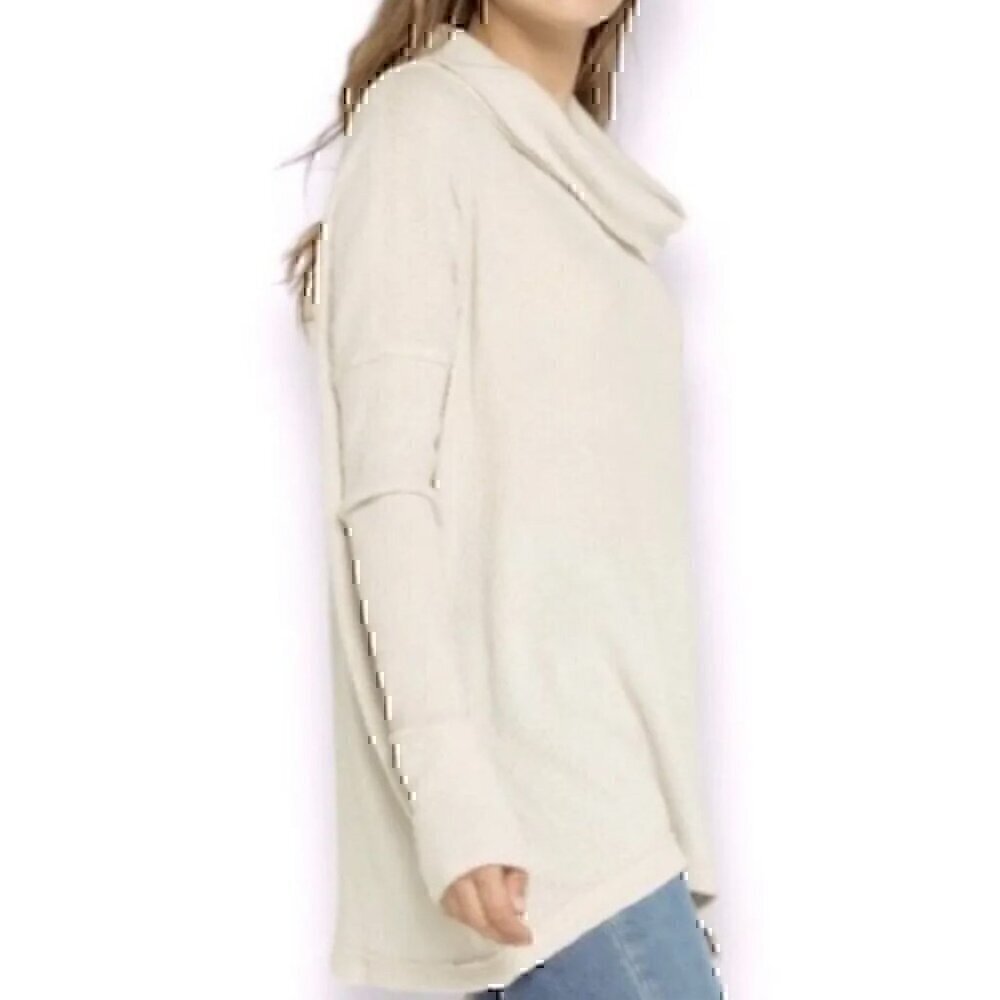 FREE PEOPLE JUICY LONG SLEEVE, STONE COLD, 100% COTTON, SIZE XSMALL - Picture 3 of 8